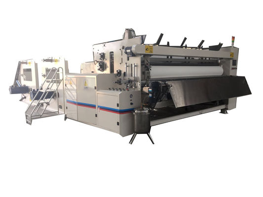 Multiple Rolls Toilet Paper Making Machine Semi Automatic 3-5 Pack / Min