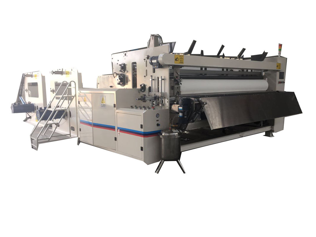 Multiple Rolls Toilet Paper Making Machine Semi Automatic 3-5 Pack / Min